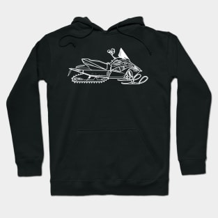 Stylish Snowmobile Hoodie